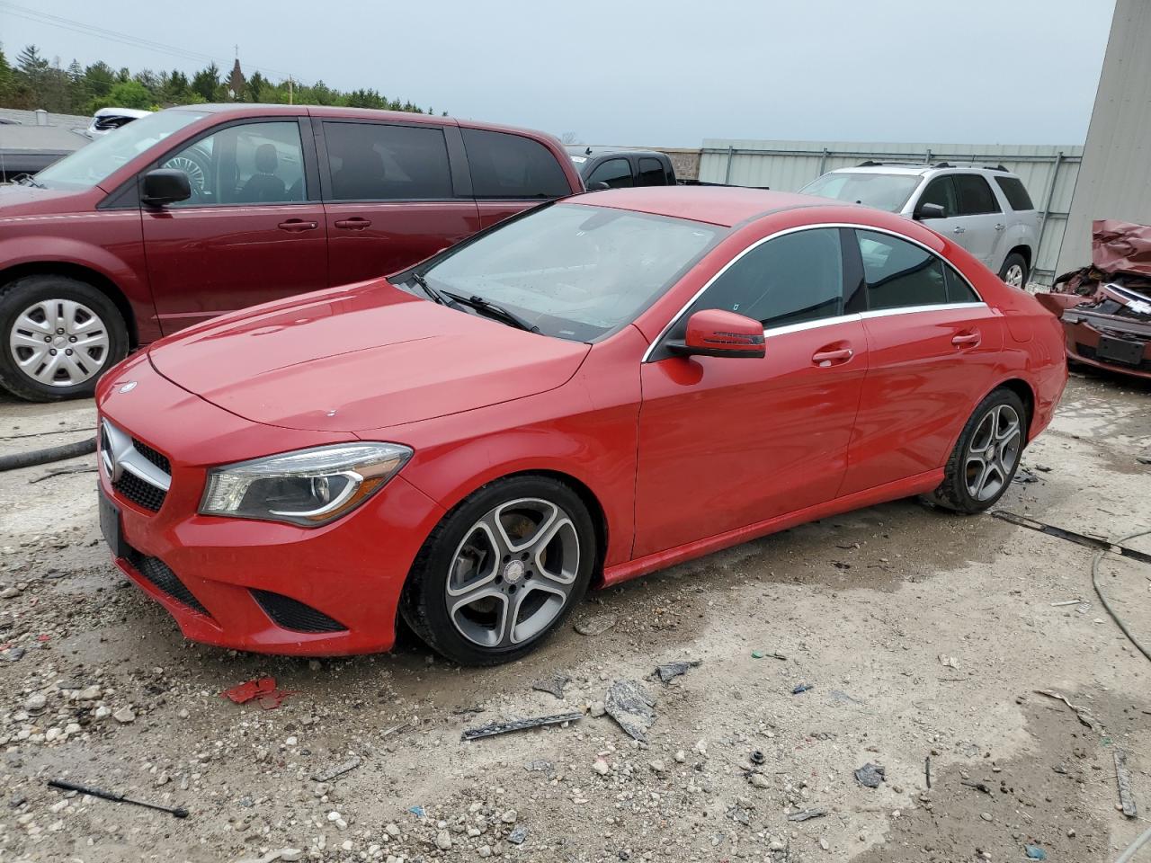 2014 Mercedes-Benz CLA 250, VIN WDDSJ4GB3EN142783 — Hail