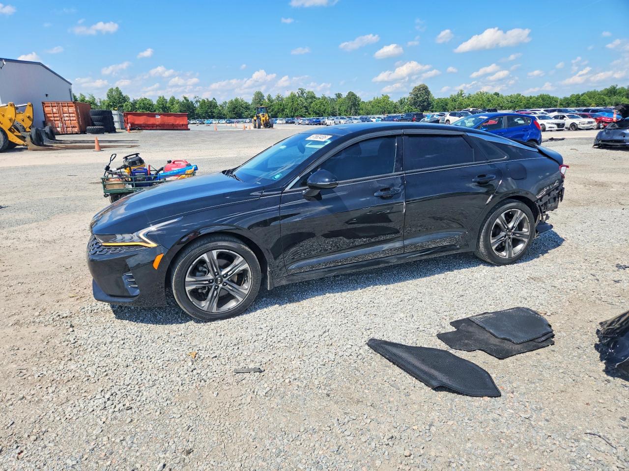 2021 Kia K5 EX, VIN 5XXG34J27MG067731 — Rear end