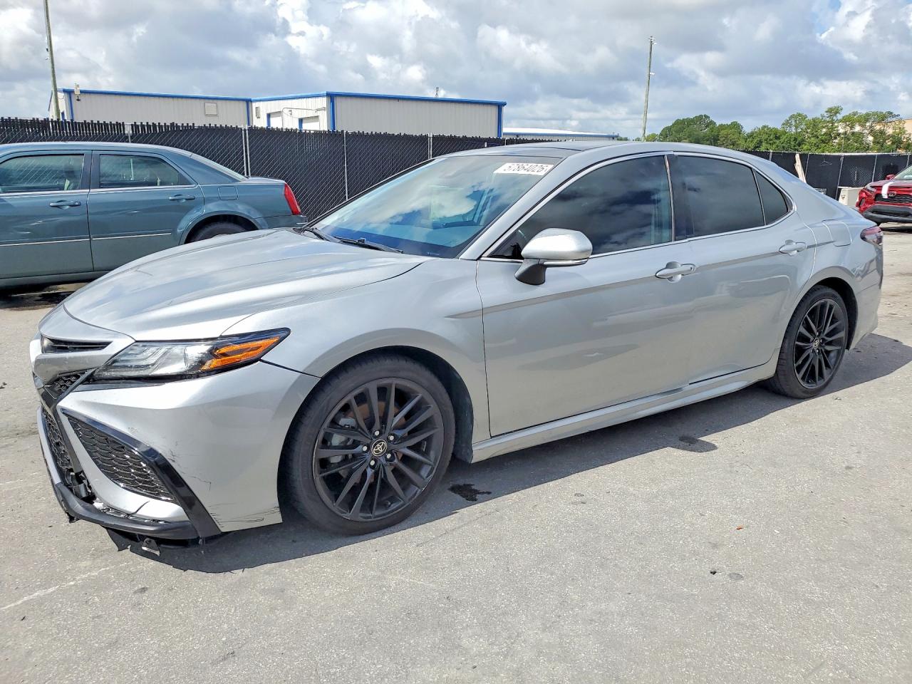 2022 Toyota Camry XSE, VIN 4T1K61AK6NU018656 — Water / flood