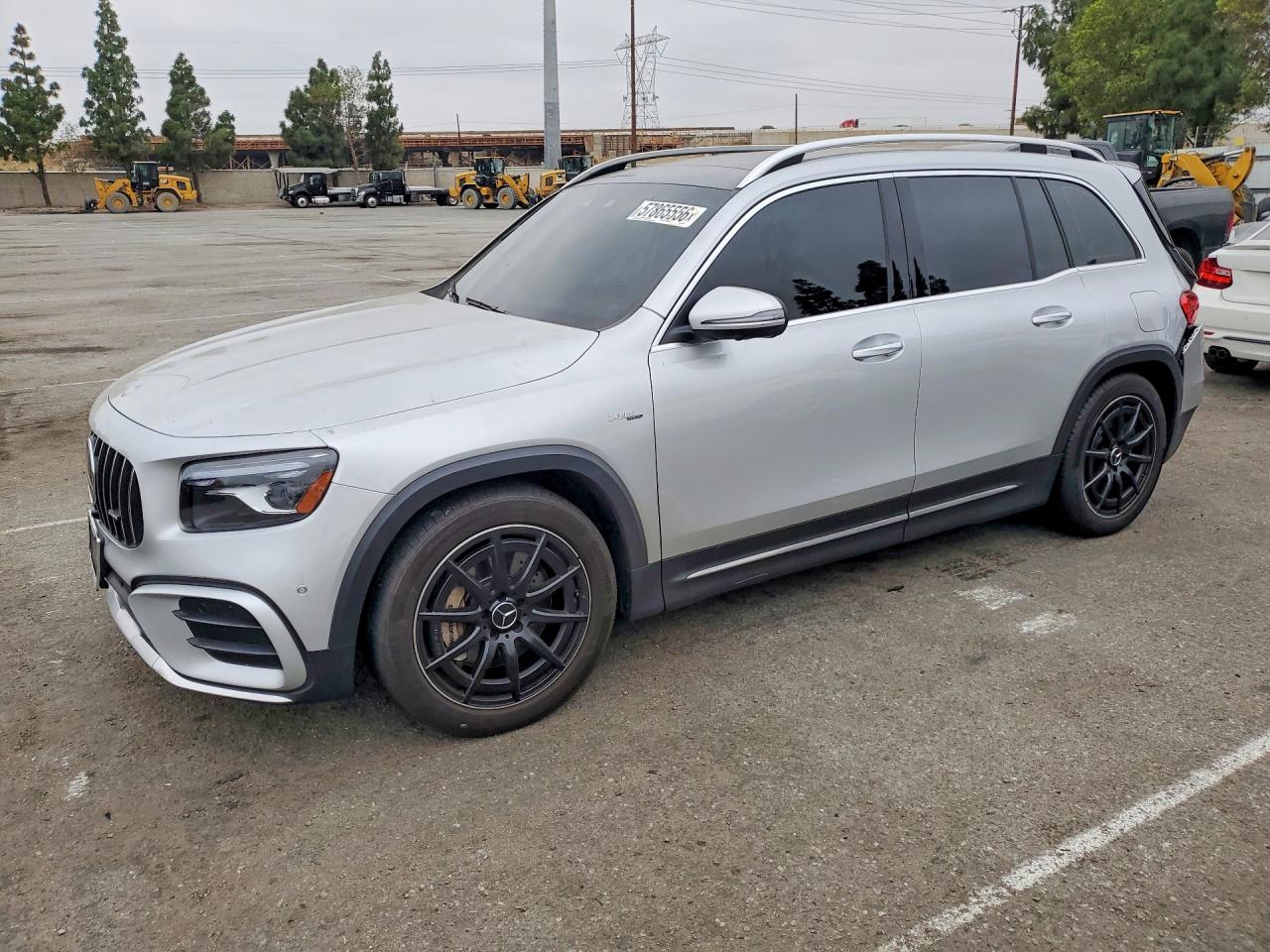 2024 Mercedes-Benz GLB 35 AMG, VIN W1N4M5BB3RW344426 — Rear end