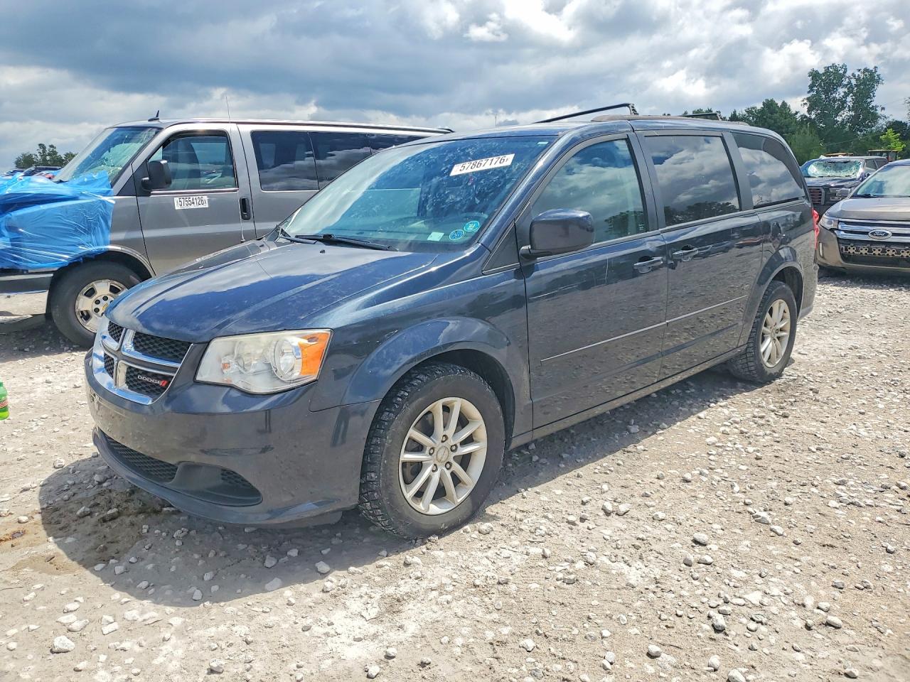 2014 Dodge Grand Caravan SXT, VIN 2C4RDGCG3ER356369 — Крыша