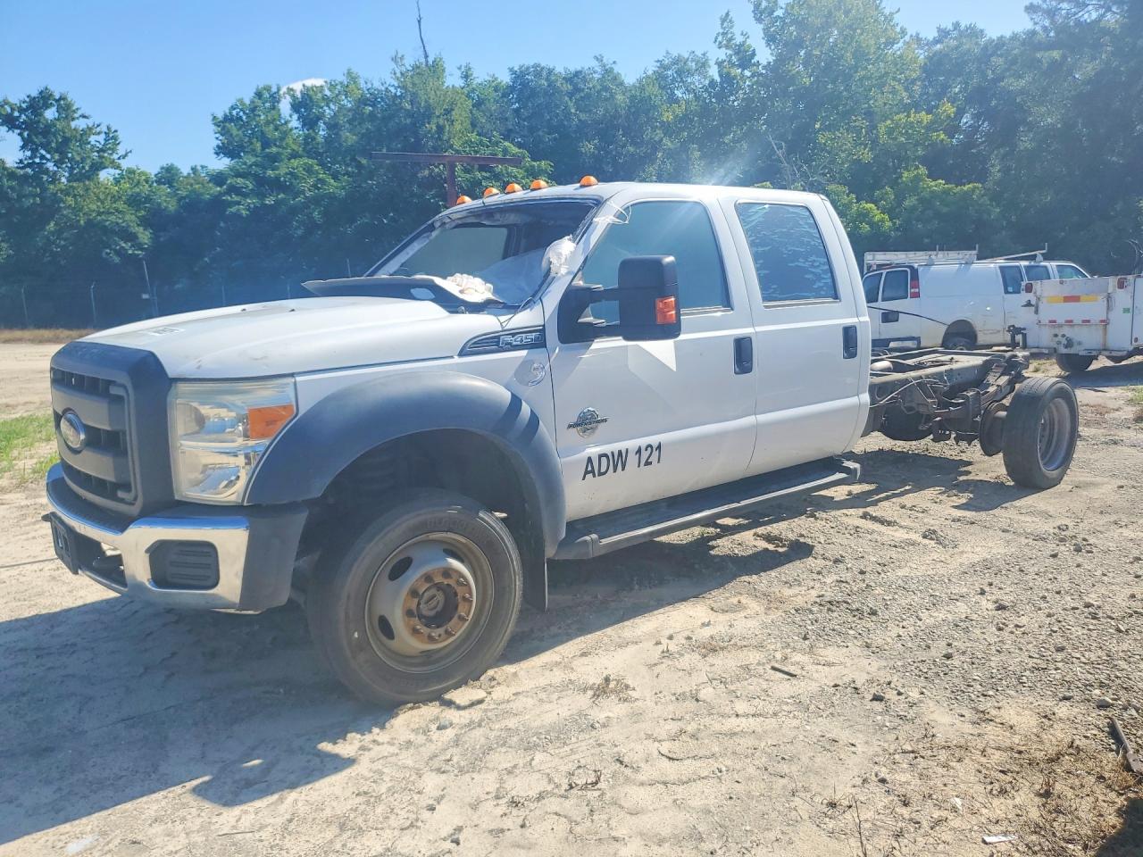2016 Ford F-450 XLT, VIN 1FD0W4HT3GEB54585 — Burn