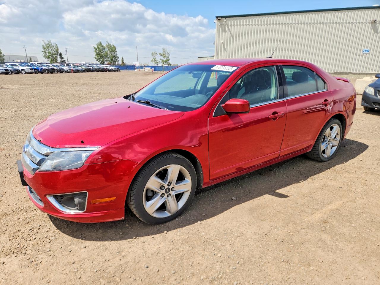 2011 Ford Fusion SE, VIN 3FAHP0HA6BR282827 — Front end