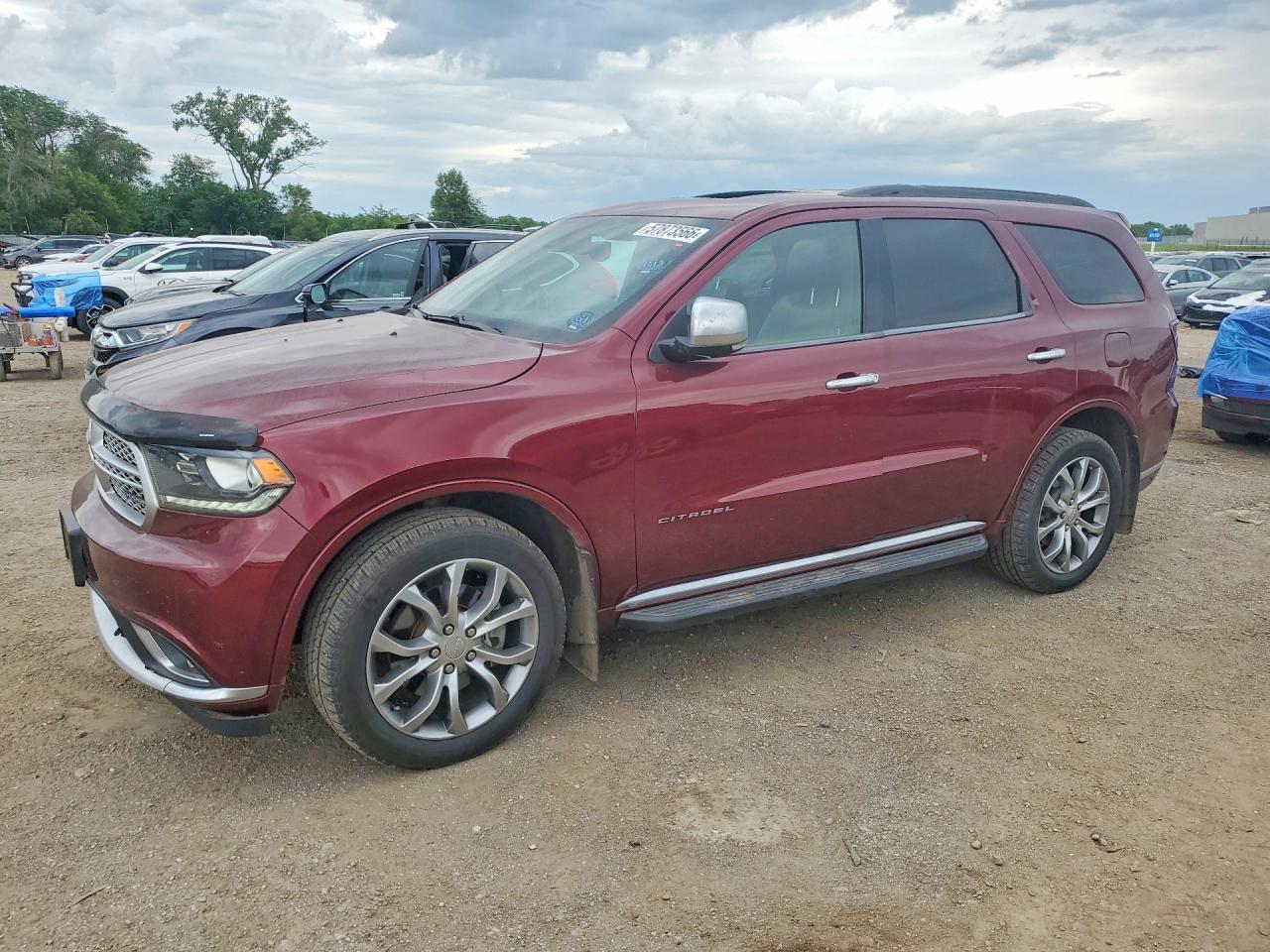 2017 Dodge Durango Citadel, VIN 1C4SDJET7HC664828 — Roof