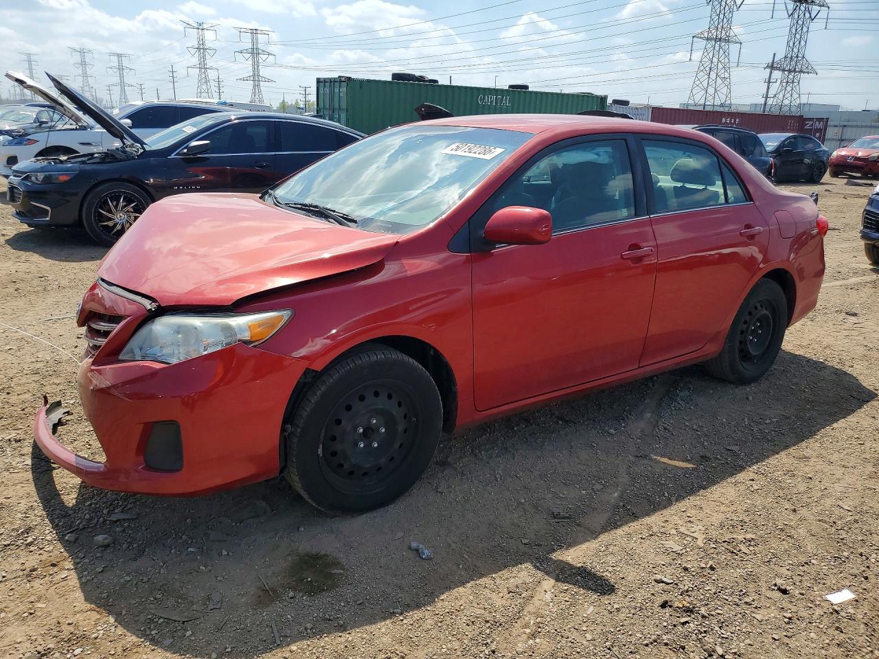 2013 Toyota Corolla L, VIN 2T1BU4EE7DC924990 — Front end