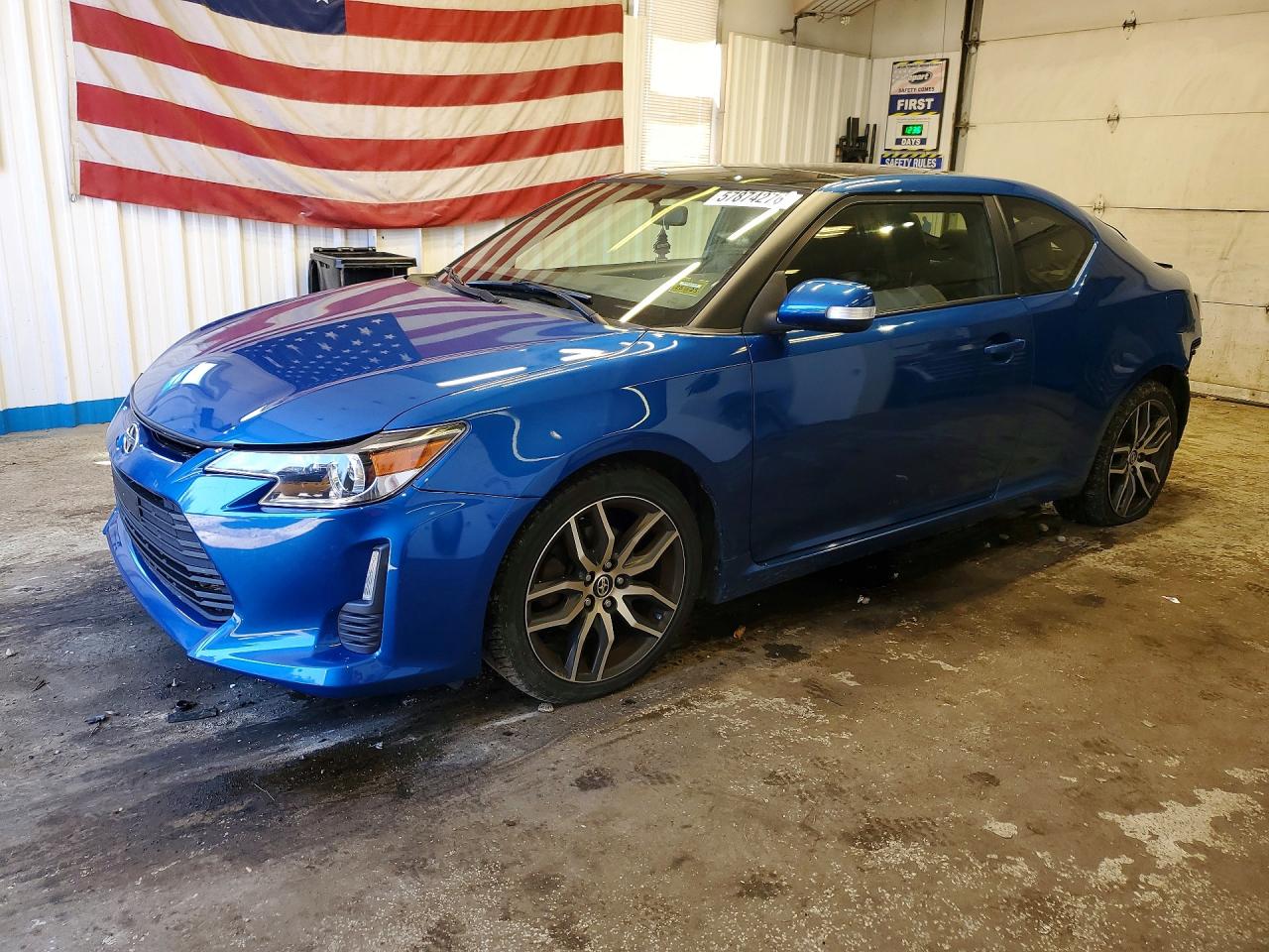 2016 Scion tC, VIN JTKJF5C71GJ022112 — Rear end