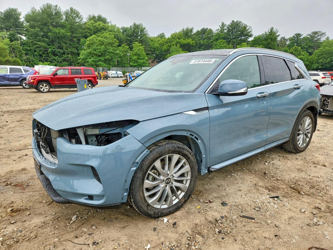 2023 Infiniti QX50 Luxe, VIN 3PCAJ5BB2PF123923 — Front end