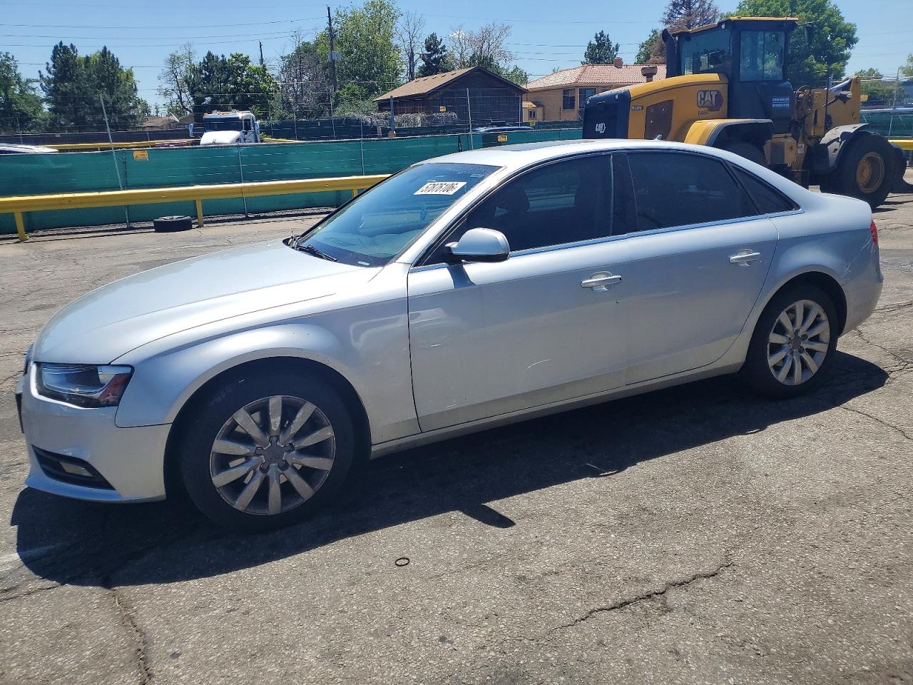 2013 Audi A4 Premium, VIN WAUBFAFLXDN035164 — Hail