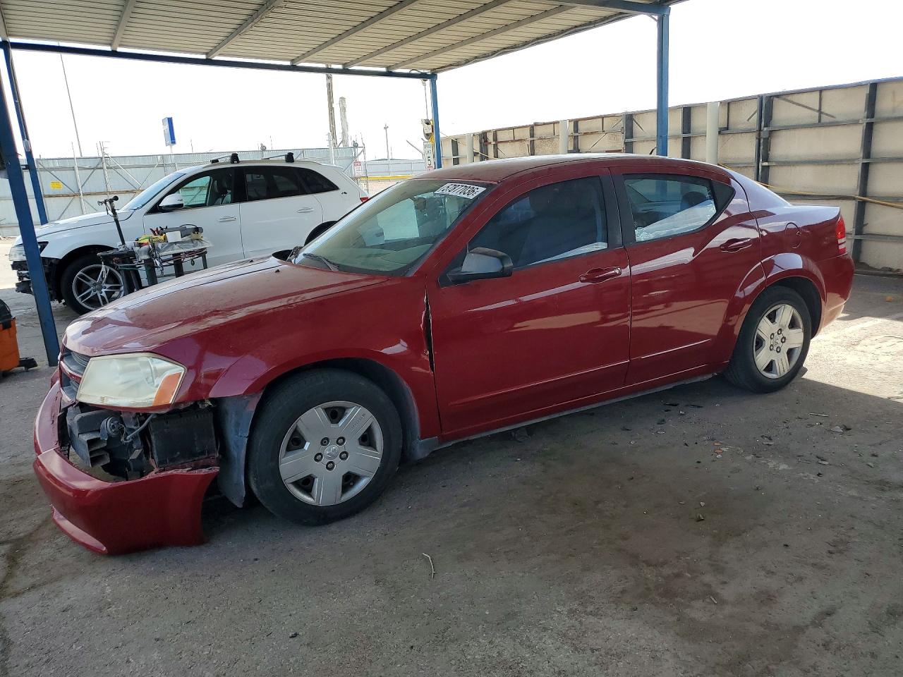 2008 Dodge Avenger SE, VIN 1B3LC46KX8N175750 — Front end