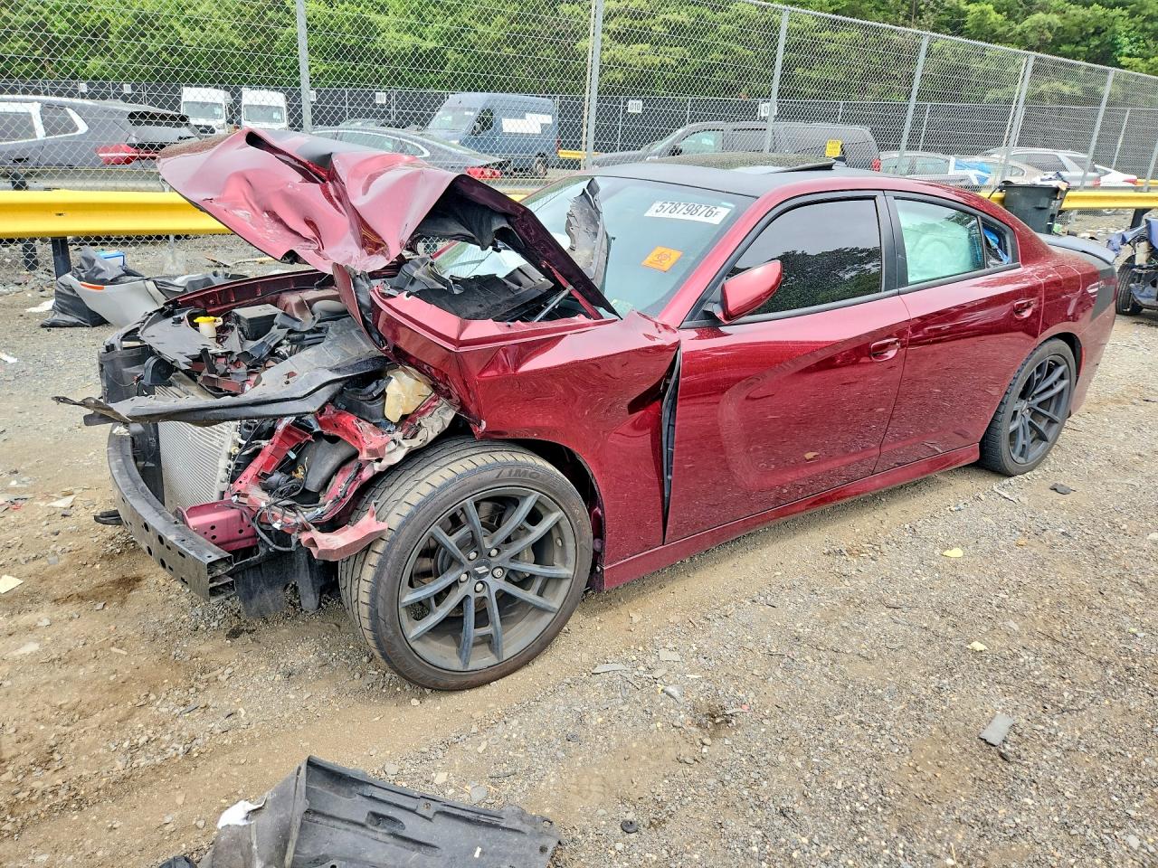 2020 Dodge Charger Scat Pack, VIN 2C3CDXGJ2LH120640 — Front end