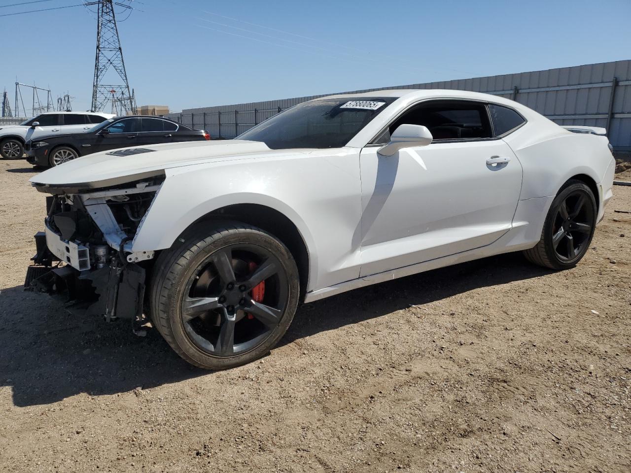 2021 Chevrolet Camaro 2SS, VIN 1G1FH1R79M0109497 — Vandalism