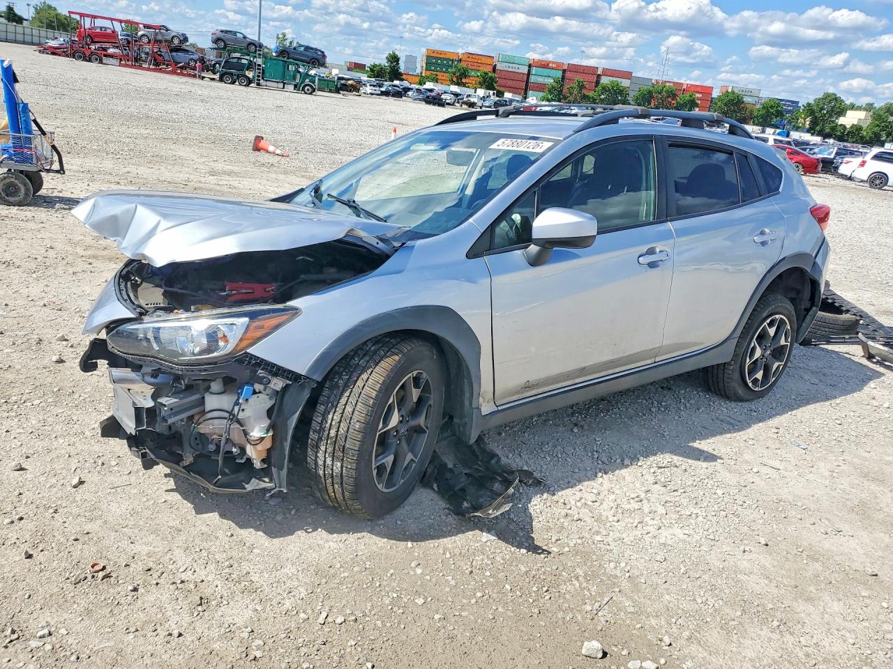 2019 Subaru Crosstrek Premium, VIN JF2GTACCXKH217000 — Front end