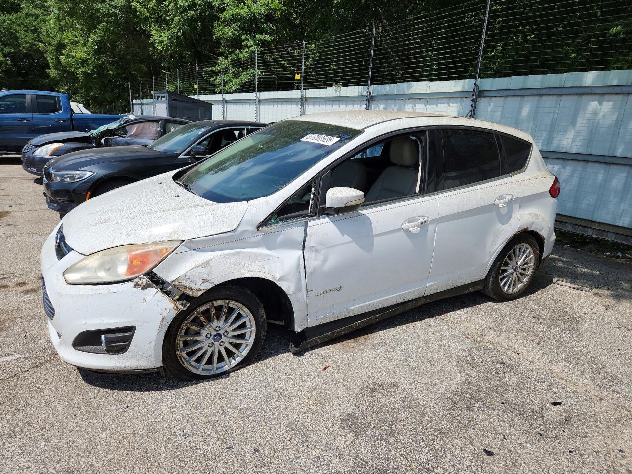 2013 Ford C-Max SEL, VIN 1FADP5BU8DL511444 — Side