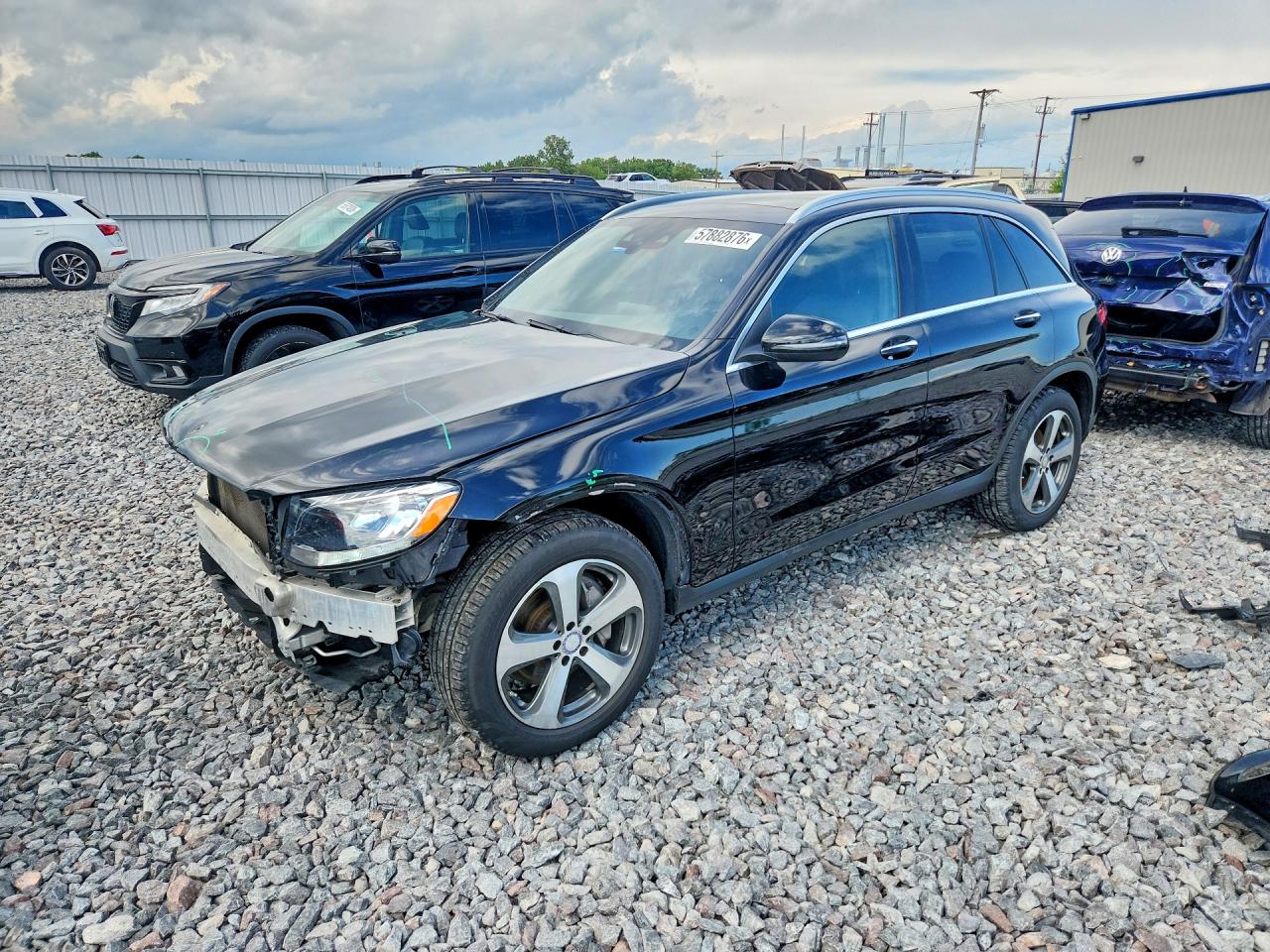 2017 Mercedes-Benz GLC 300, VIN WDC0G4KB1HF178195 — Stripped
