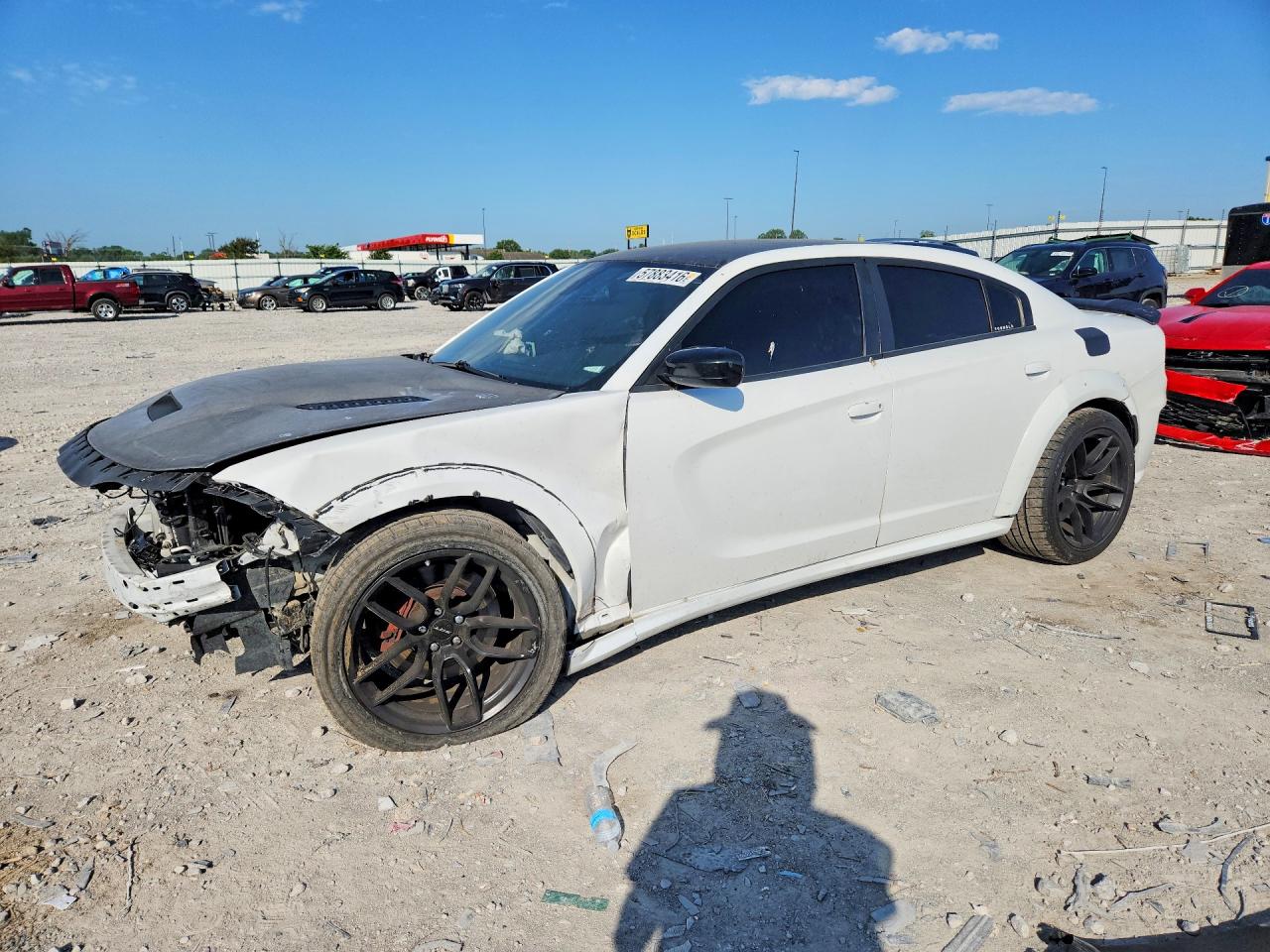 2018 Dodge Charger Police, VIN 2C3CDXKT8JH304048 — Front end