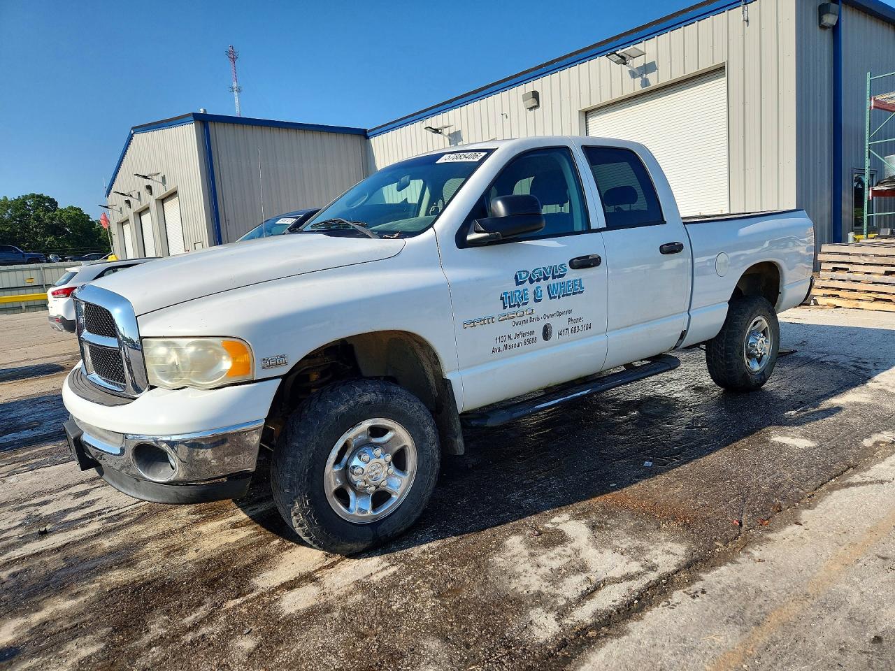 2004 Dodge 2500 SLT, VIN 3D7KU28D04G159950 — Hail