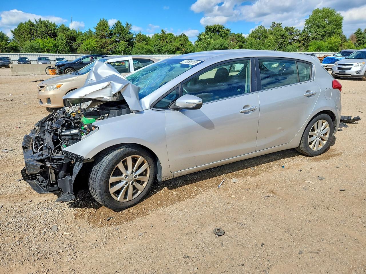 2015 Kia Forte EX, VIN KNAFX5A85F5292910 — Front end
