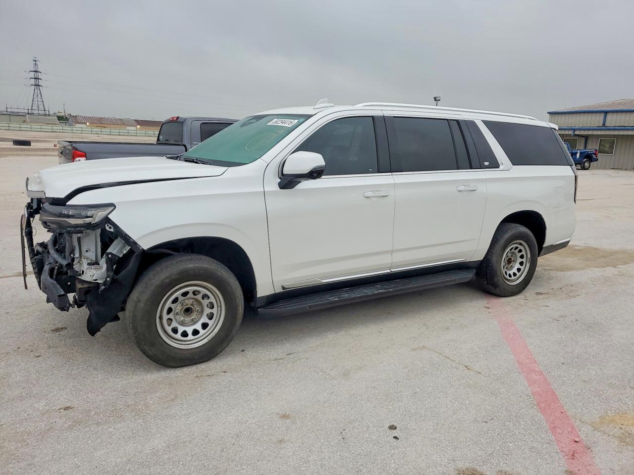 2023 Cadillac Escalade ESV RWD Luxury, VIN 1GYS3JKL1PR134433 — Front end