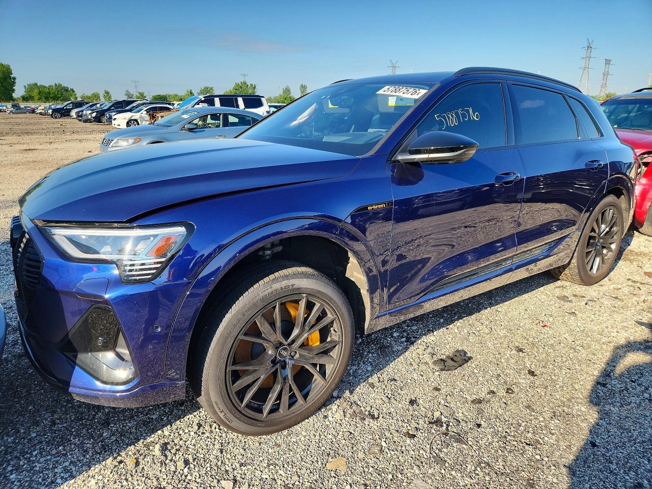 2022 Audi e-tron Chronos, VIN WA1VABGEXNB027048 — Front end