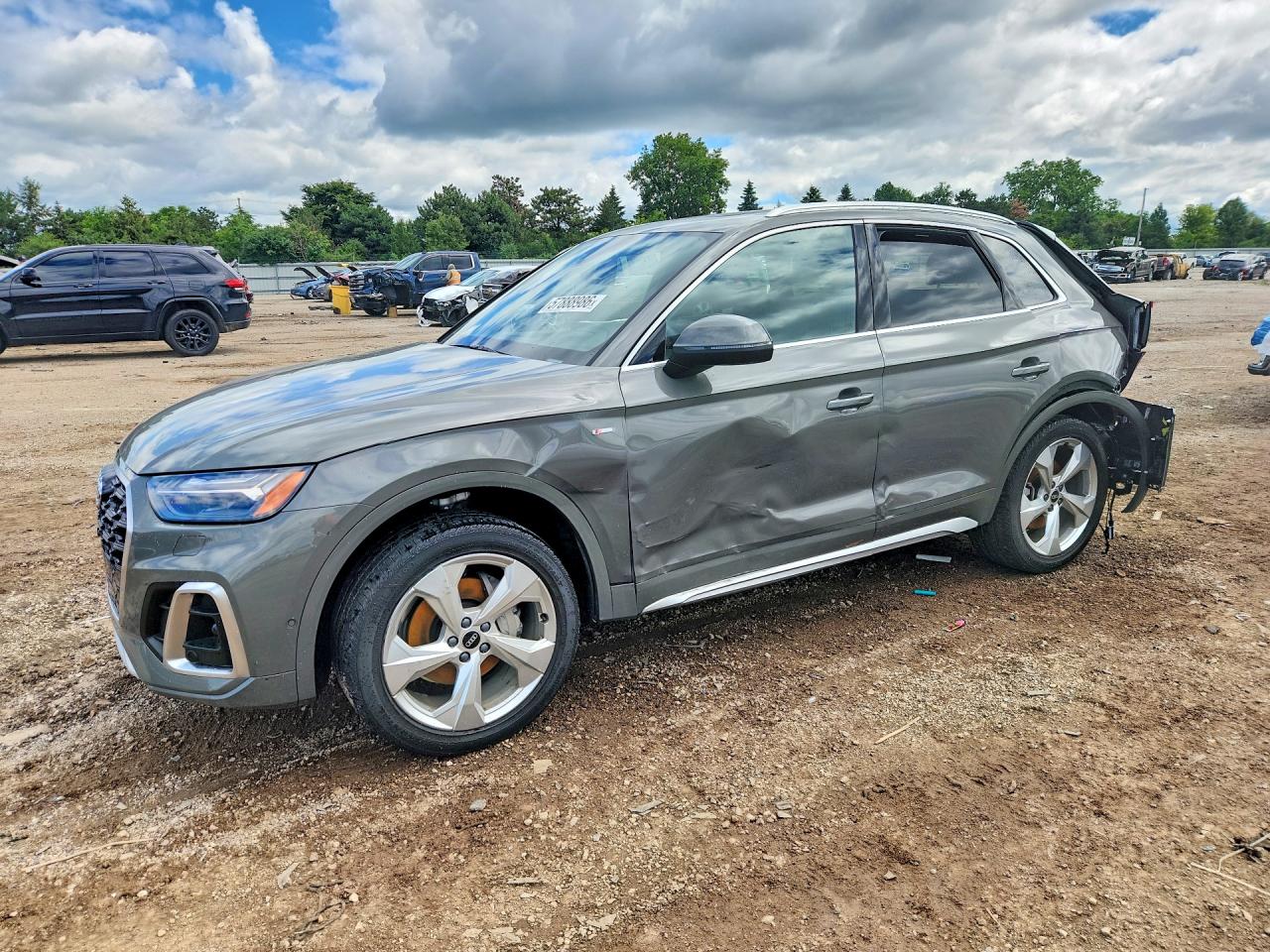 2023 Audi Q5 S line Prestige, VIN WA1FAAFY7P2010088 — Rear end