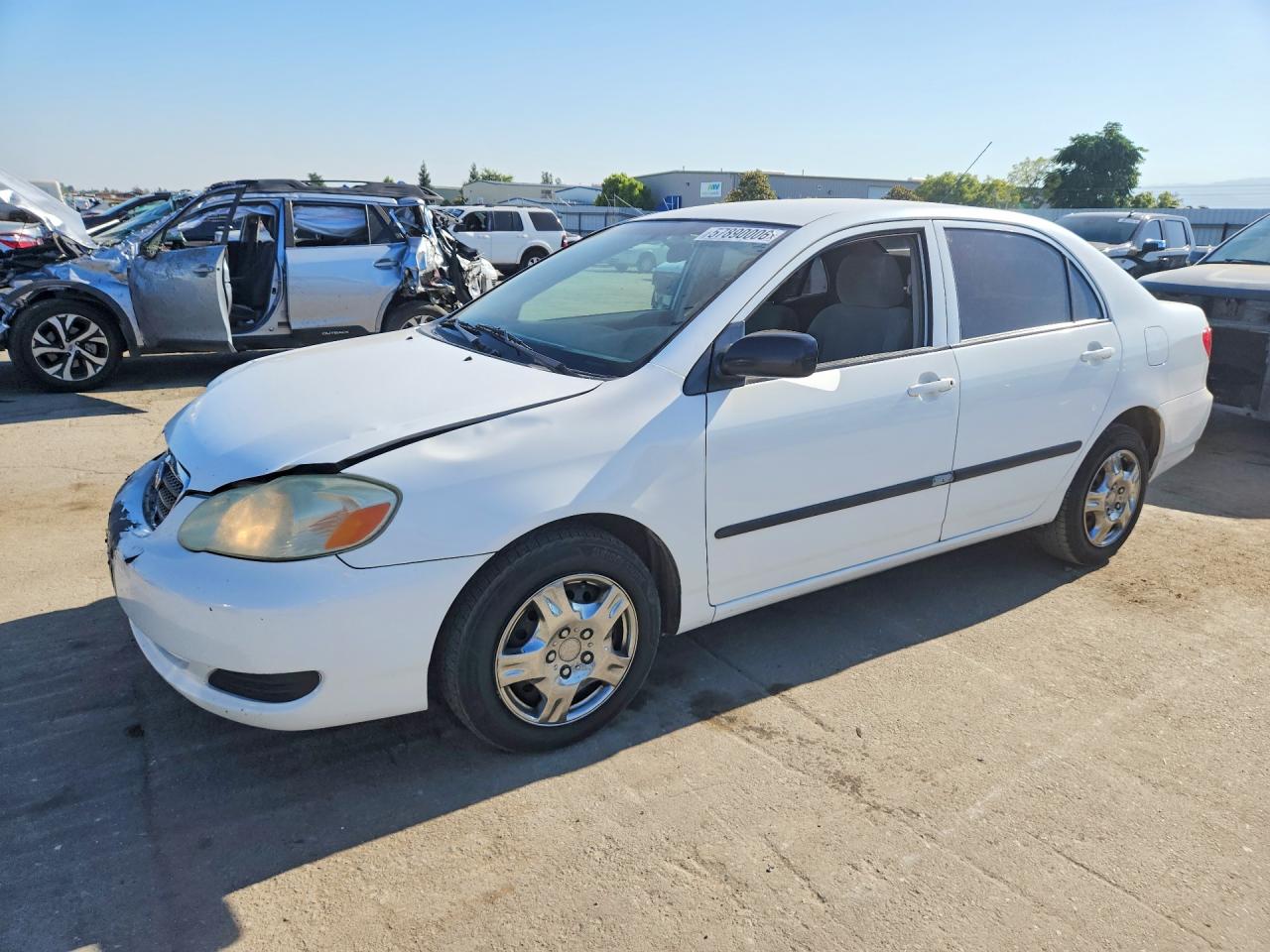 2005 Toyota Corolla CE, VIN 1NXBR32E55Z479052 — Front end