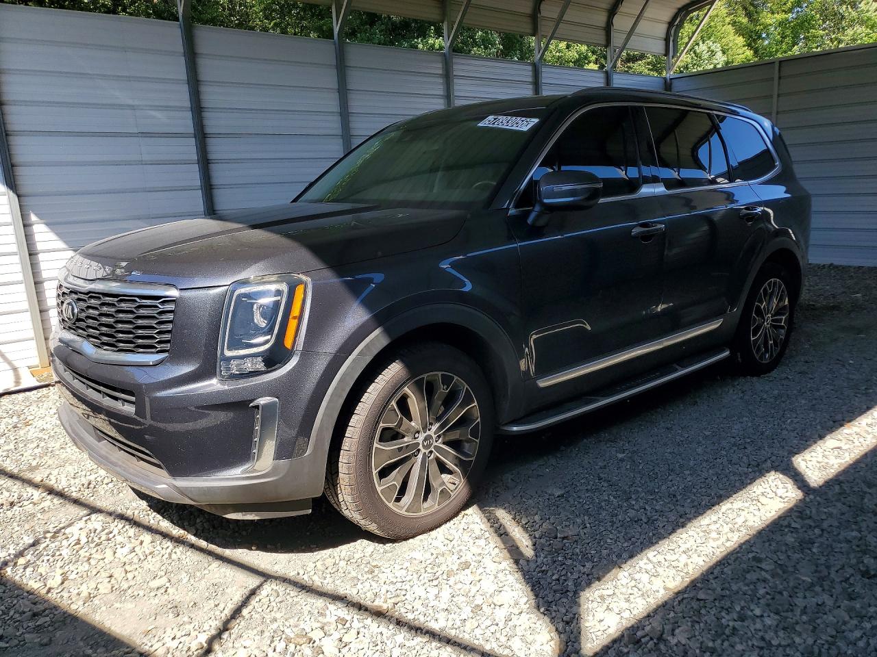 2021 Kia Telluride S, VIN 5XYP64HC9MG110189 — Частичный ремонт