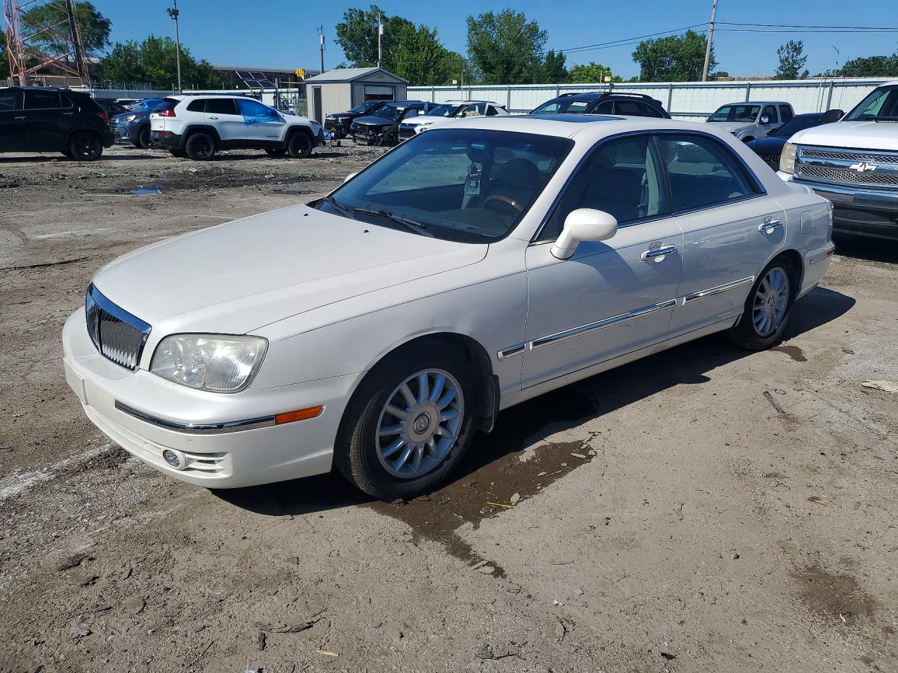 2004 Hyundai XG, VIN KMHFU45E24A328459 — Механическое