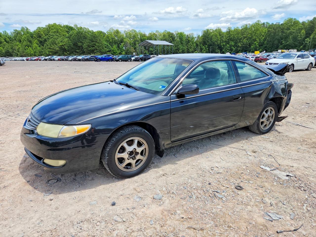 2002 Toyota Solara SE, VIN 2T1CE22P42C012827 — Rear end