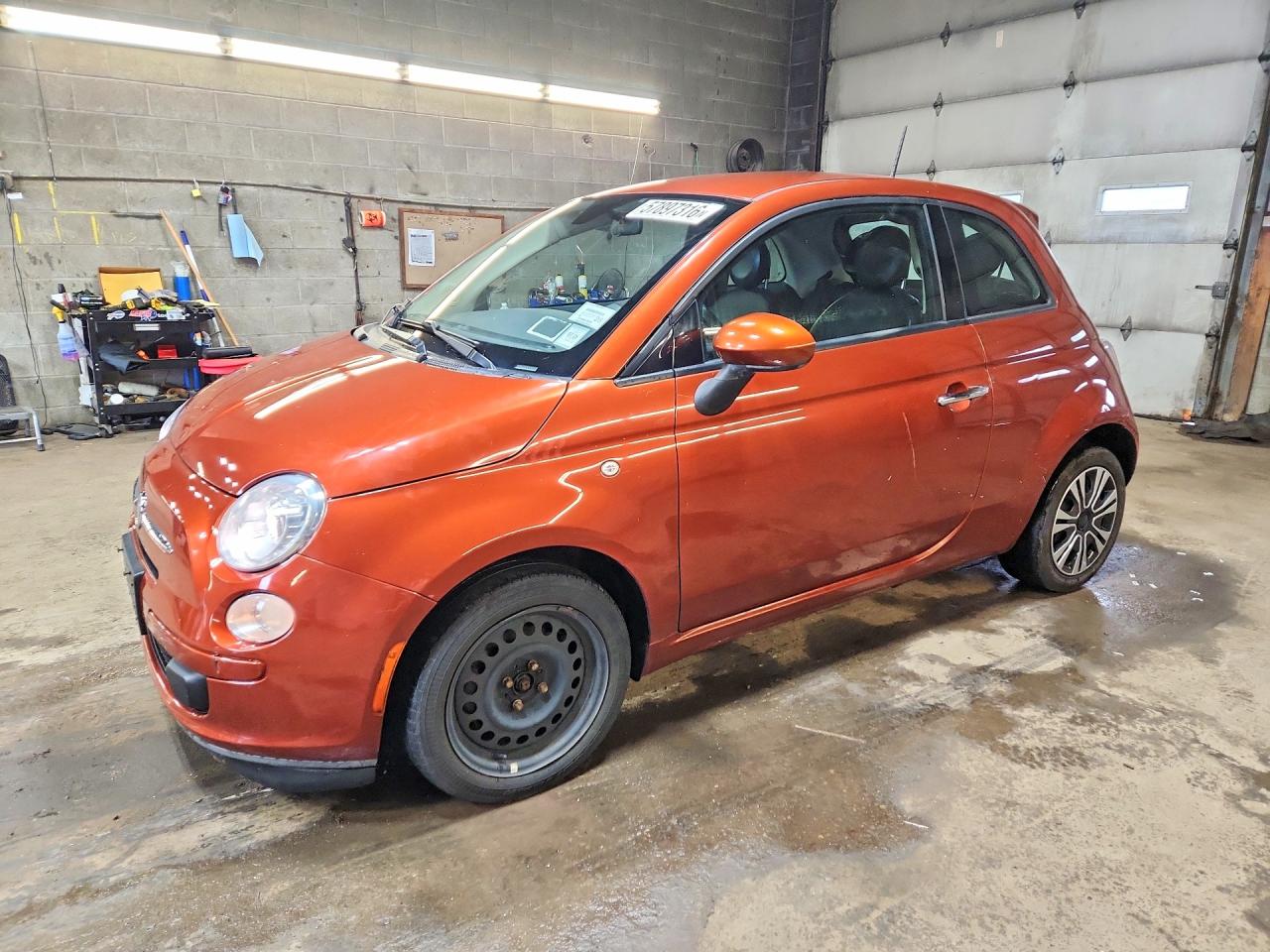 2014 FIAT 500 Pop, VIN 3C3CFFARXET288345 — Side