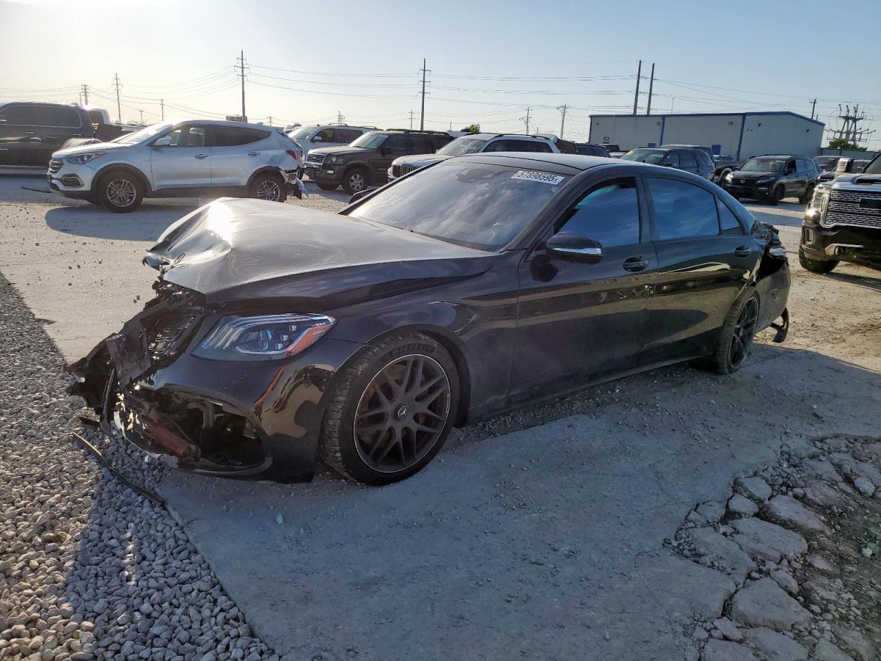 2019 Mercedes-Benz S 63 AMG, VIN WDDUG8JB0KA426057 — Front end