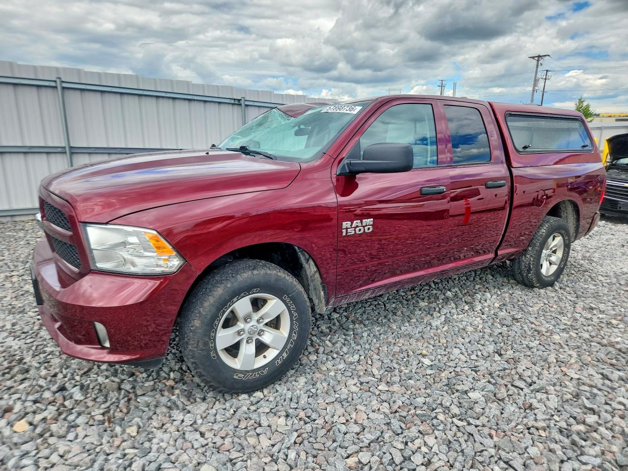 2017 Ram 1500 Express, VIN 1C6RR7FGXHS845374 — Roof