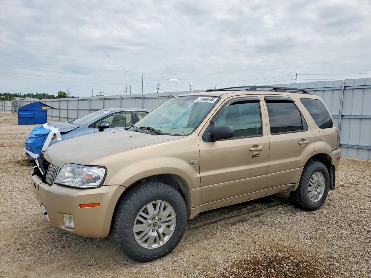 2007 Mercury Mariner Luxury, VIN 4M2YU91197KJ09195 — Front end