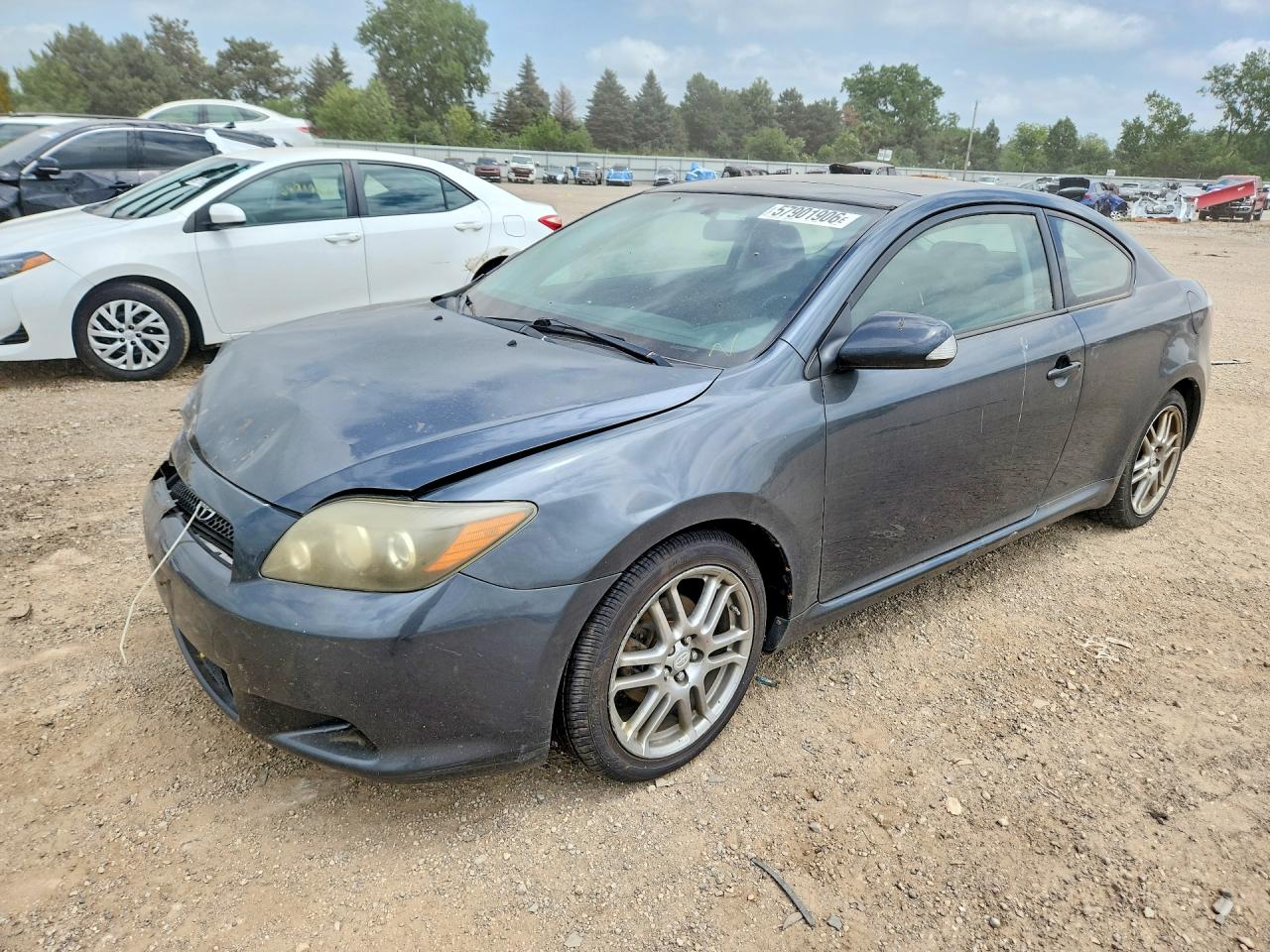 2008 Scion tC, VIN JTKDE167180238604 — Front end