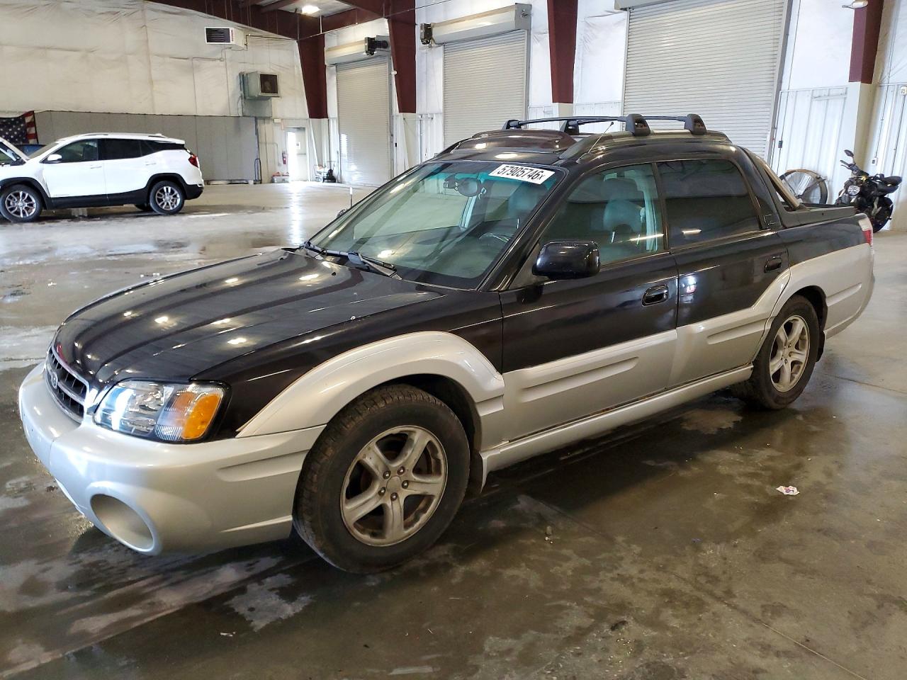 2003 Subaru Baja, VIN 4S4BT61C837107915 — Rear end