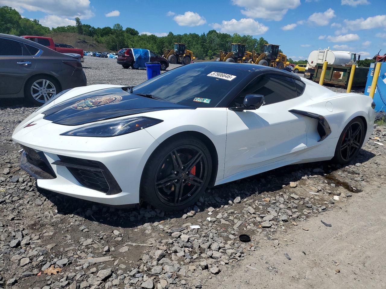 2025 Chevrolet Corvette 1LT, VIN 1G1YA2D40S5110523 — Rear end