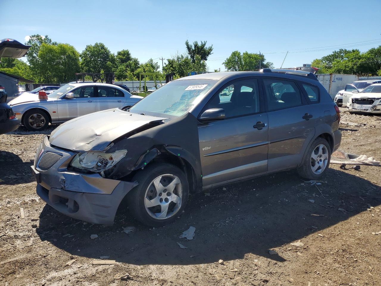2007 Pontiac Vibe, VIN 5Y2SL67807Z419227 — Front end
