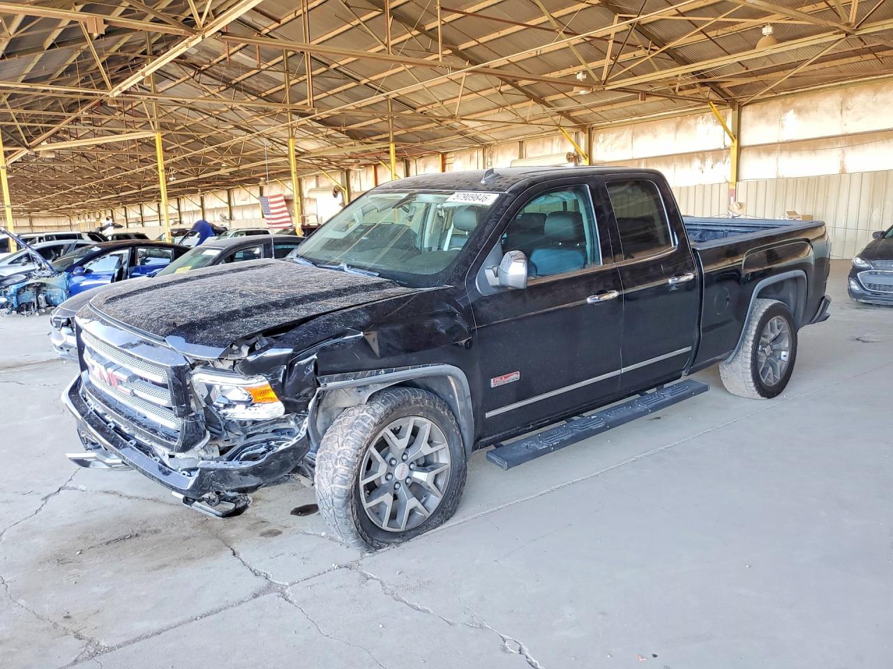 2014 GMC Sierra 1500 SLT, VIN 1GTV2VEC3EZ353836 — Front end