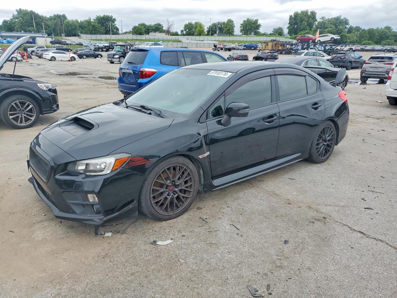 2016 Subaru WRX STI, VIN JF1VA2M62G9828642 — Hail