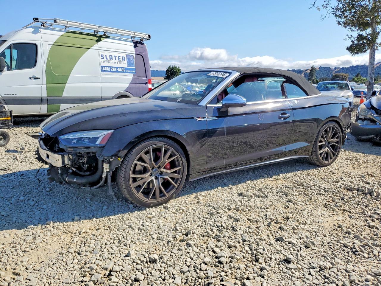 2021 Audi S5 Prestige, VIN WAUY4GF5XMN001486 — Перед