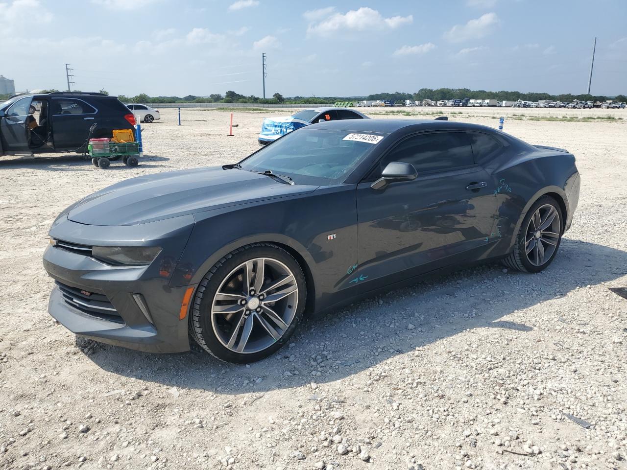 2018 Chevrolet Camaro 1LT, VIN 1G1FB1RS6J0158657 — Side