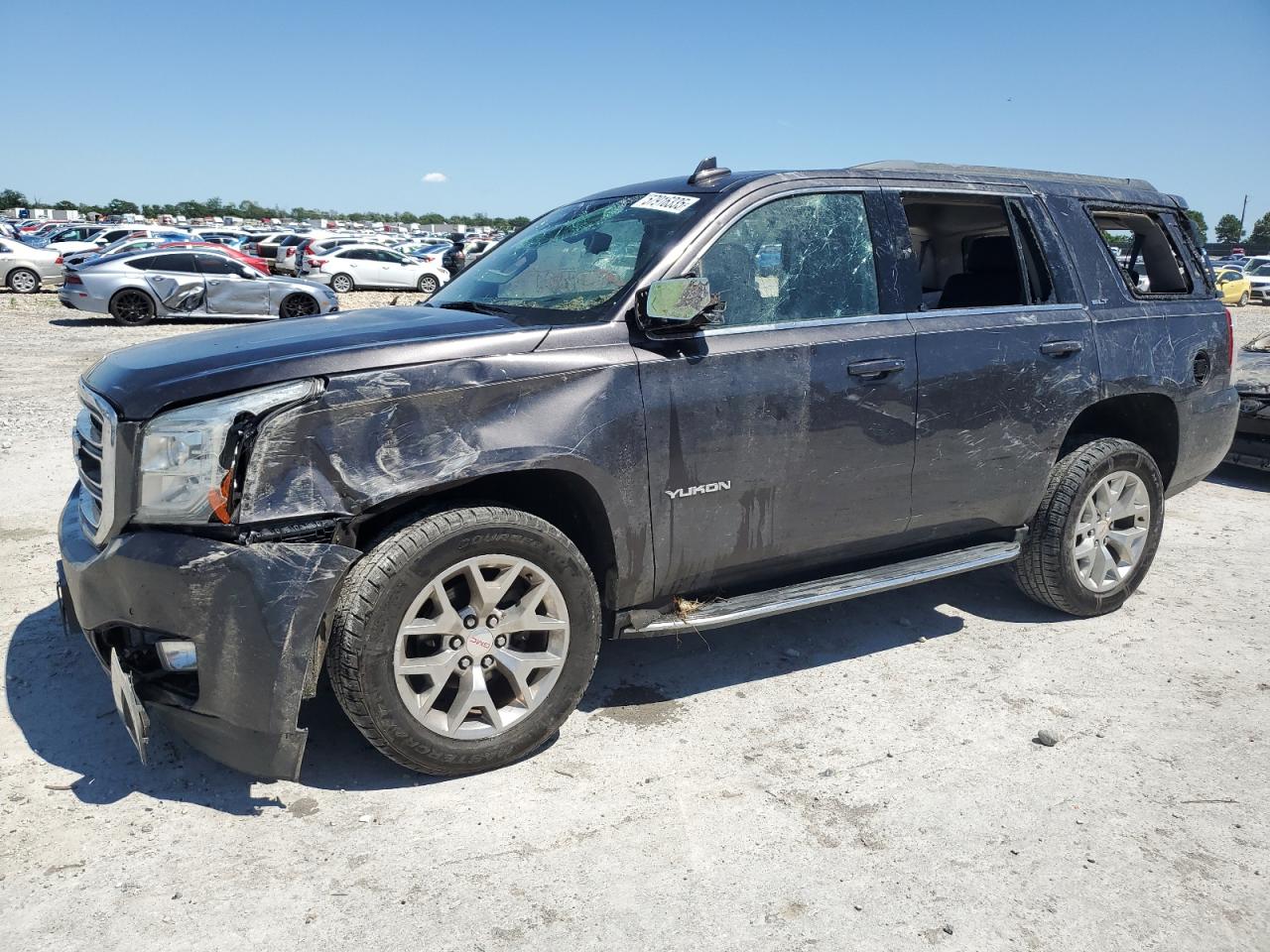 2017 GMC Yukon SLT, VIN 1GKS2BKC6HR338598 — All over