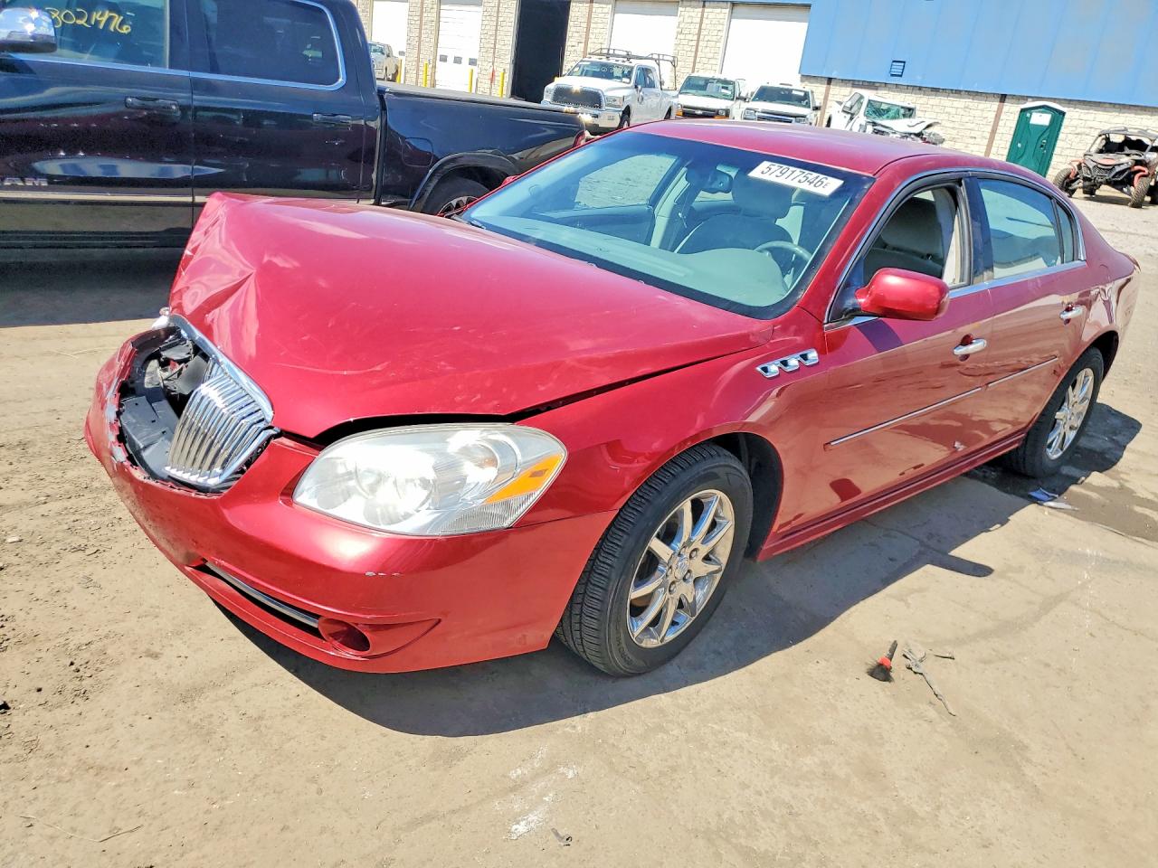 2010 Buick Lucerne CX, VIN 1G4HA5EM5AU136431 — Перед