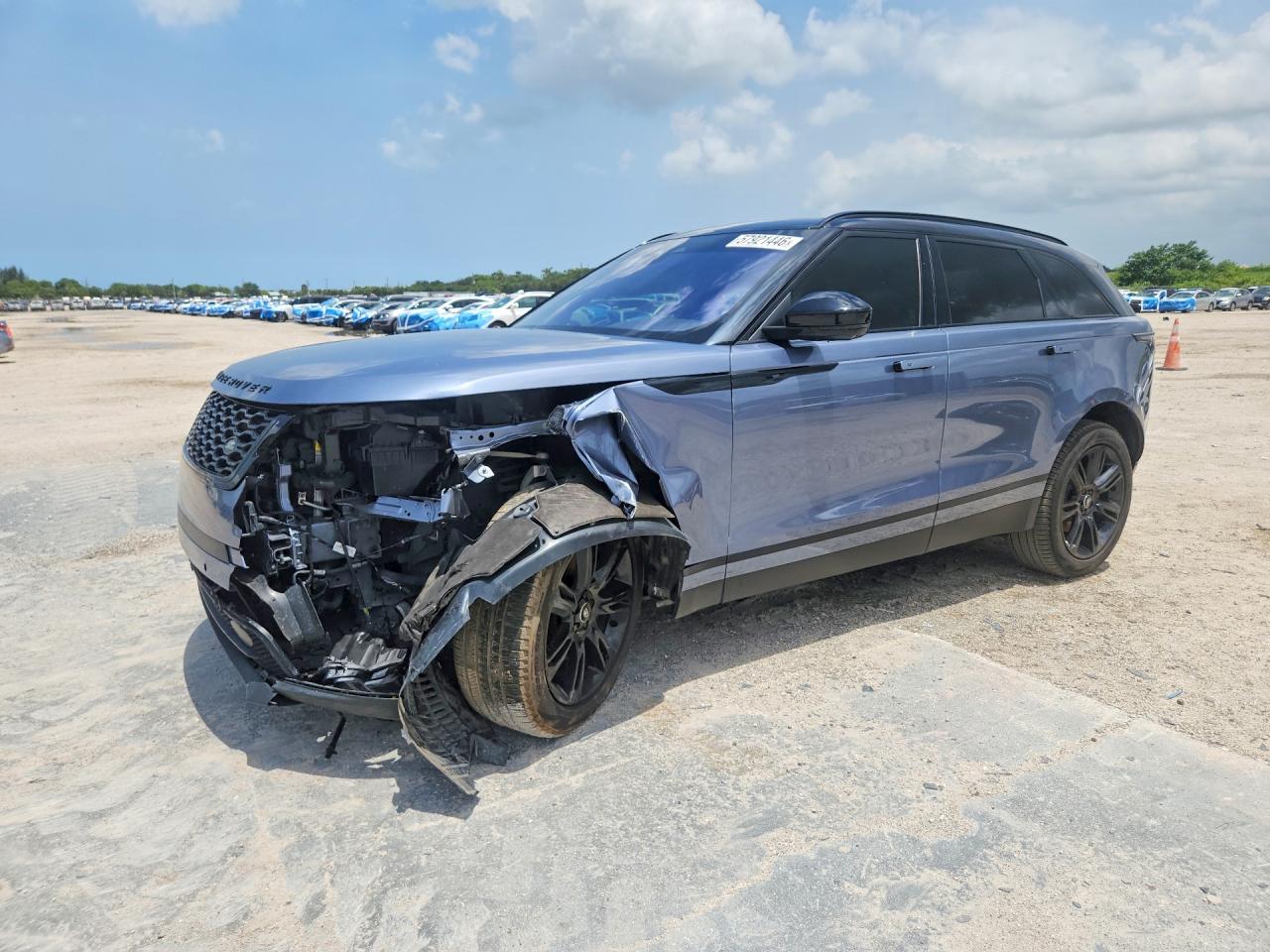 2021 Land Rover Range Rover Velar S, VIN SALYJ2EX3MA323663 — Front end