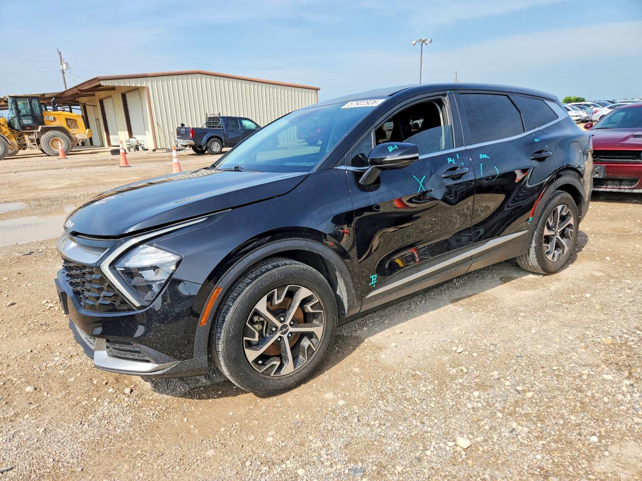 2023 Kia Sportage EX, VIN 5XYK33AF7PG078154 — Vandalism