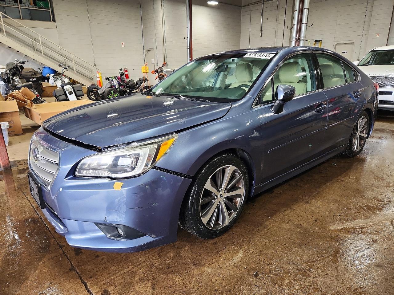 2017 Subaru Legacy Limited, VIN 4S3BNAN60H3038819 — Undercarriage
