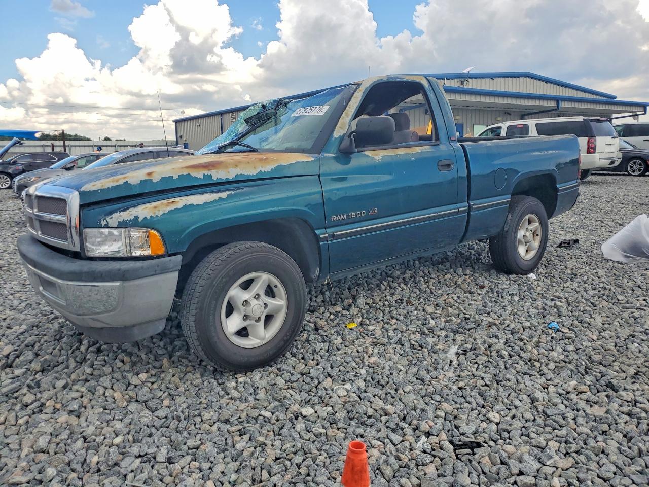 1996 Dodge 1500, VIN 1B7HC16Z4TS626620 — Крыша