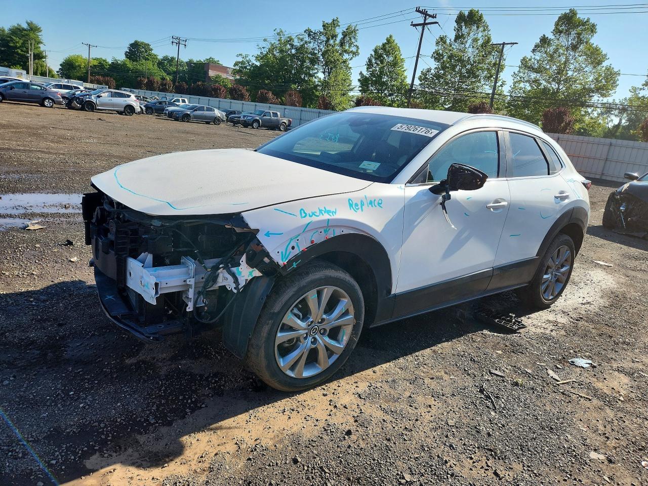 2023 Mazda CX-30 S Preferred, VIN 3MVDMBCM1PM511223 — Front end