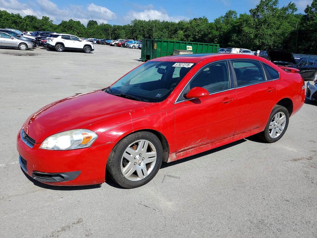 2010 Chevrolet Impala LT, VIN 2G1WB5EN9A1174816 — Undercarriage