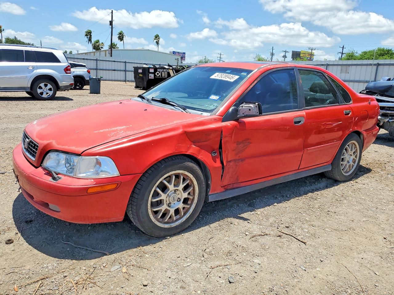 2003 Volvo S40, VIN YV1VS27533F957697 — Бок
