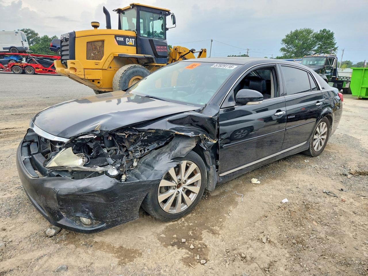 2012 Toyota Avalon Limited, VIN 4T1BK3DB1CU455805 — Front end